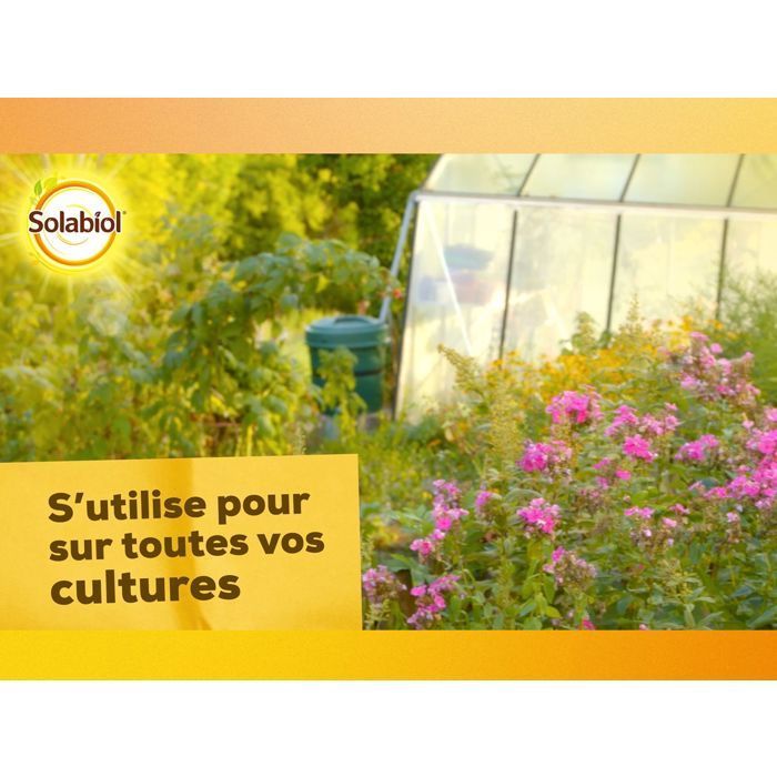 SOLABIOL Engrais sang déséché - 1,5kg - Jusqu'à 30m² - Action coup de fouet - 100% sang désséché - Effet reverdissant