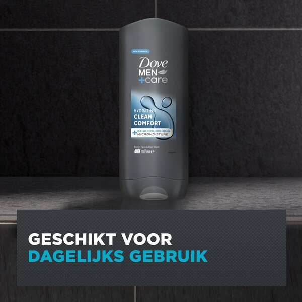 „Dove Men+Care Clean Comfort“ dušo želė, 400 ml