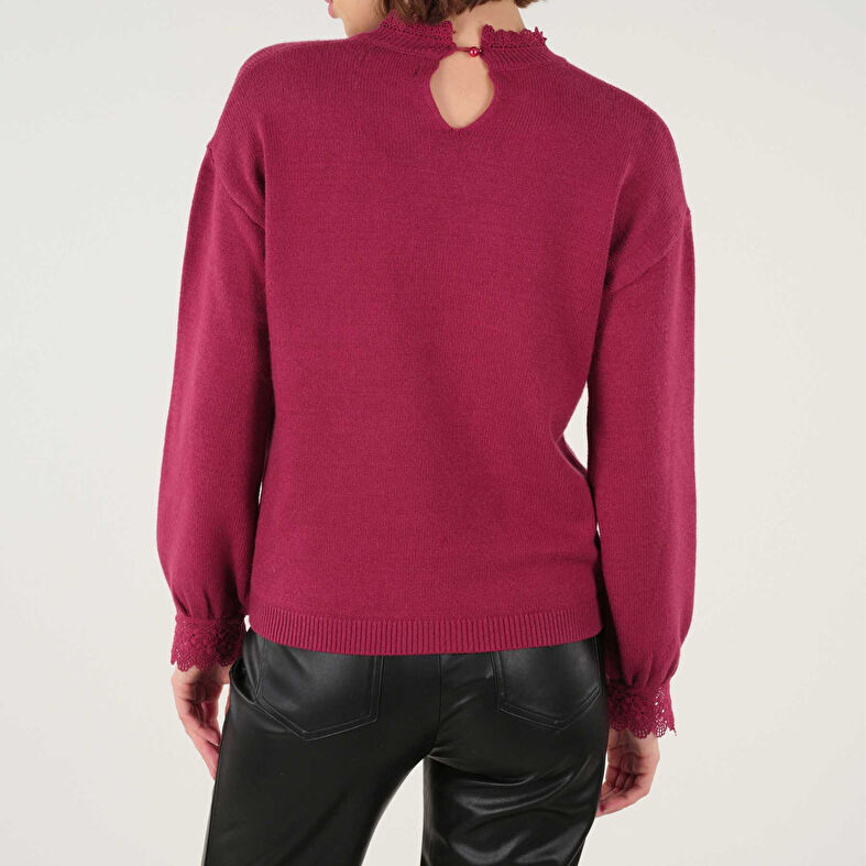 Pull Femme Bordeaux