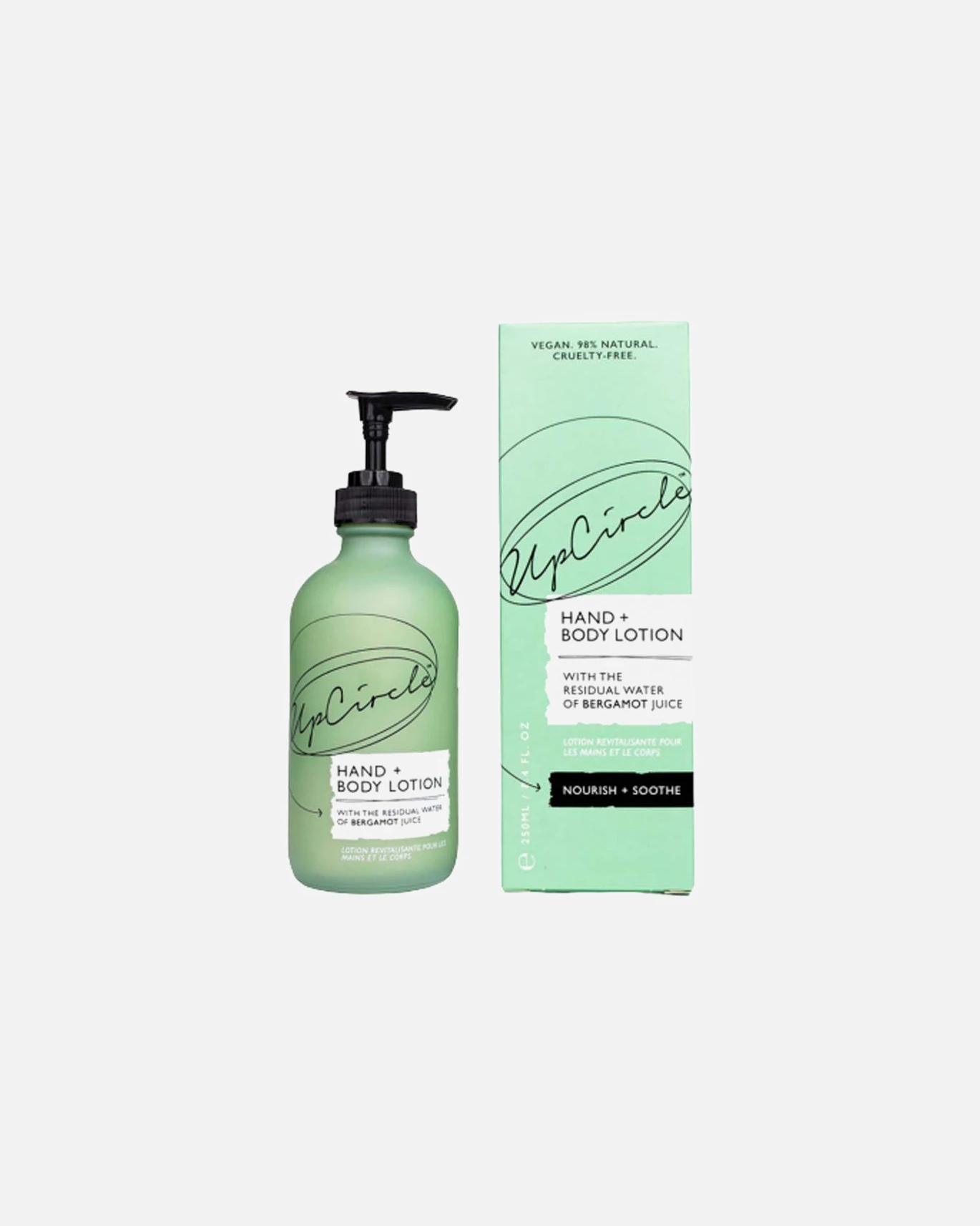 UpCircle Hand + Body Lotion with Bergamot Water