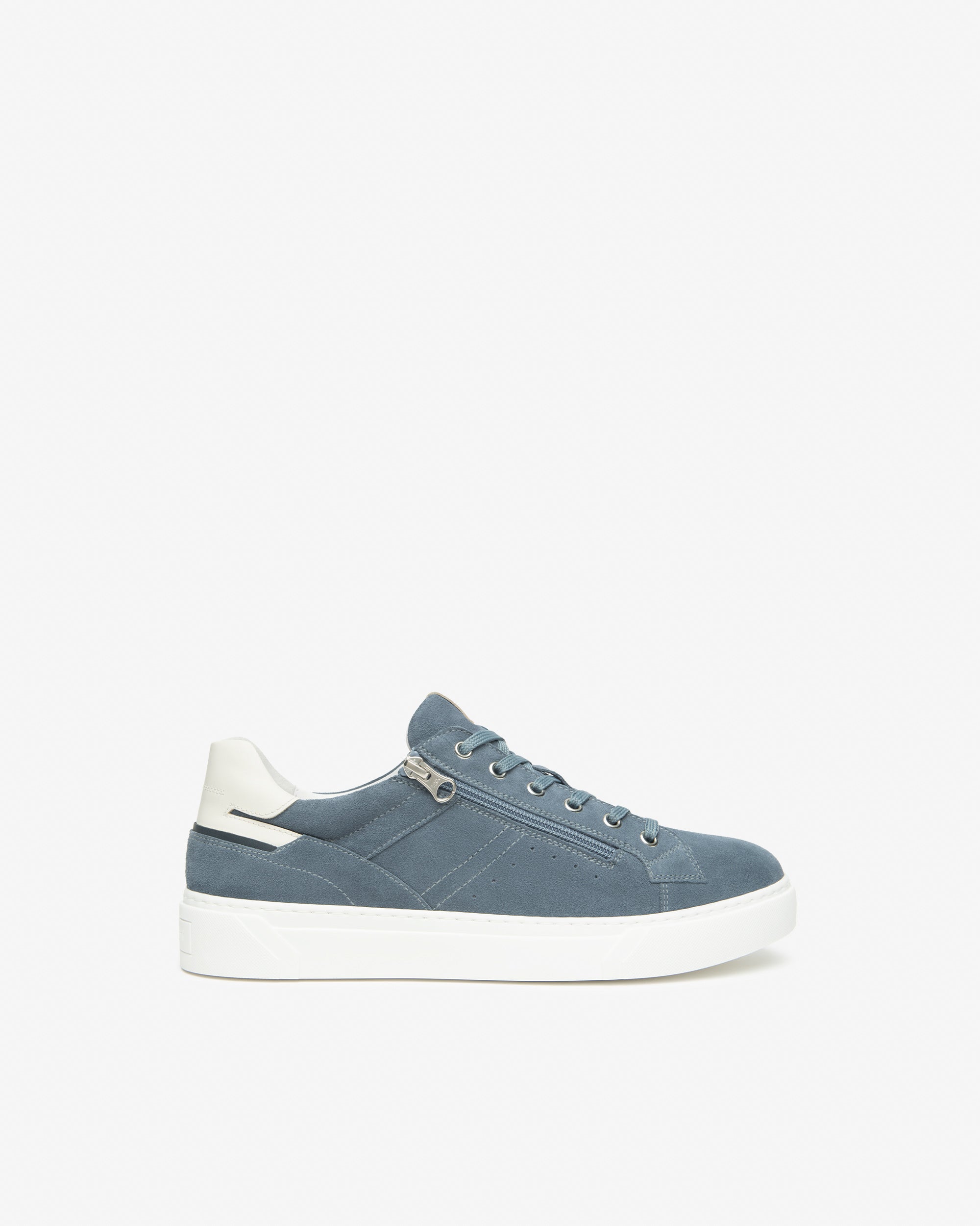 Herren-Sneaker aus Leder und Wildleder