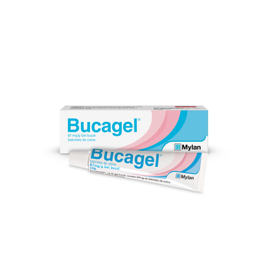 Bucagel perorální gel 87 mg 10 g 10 g