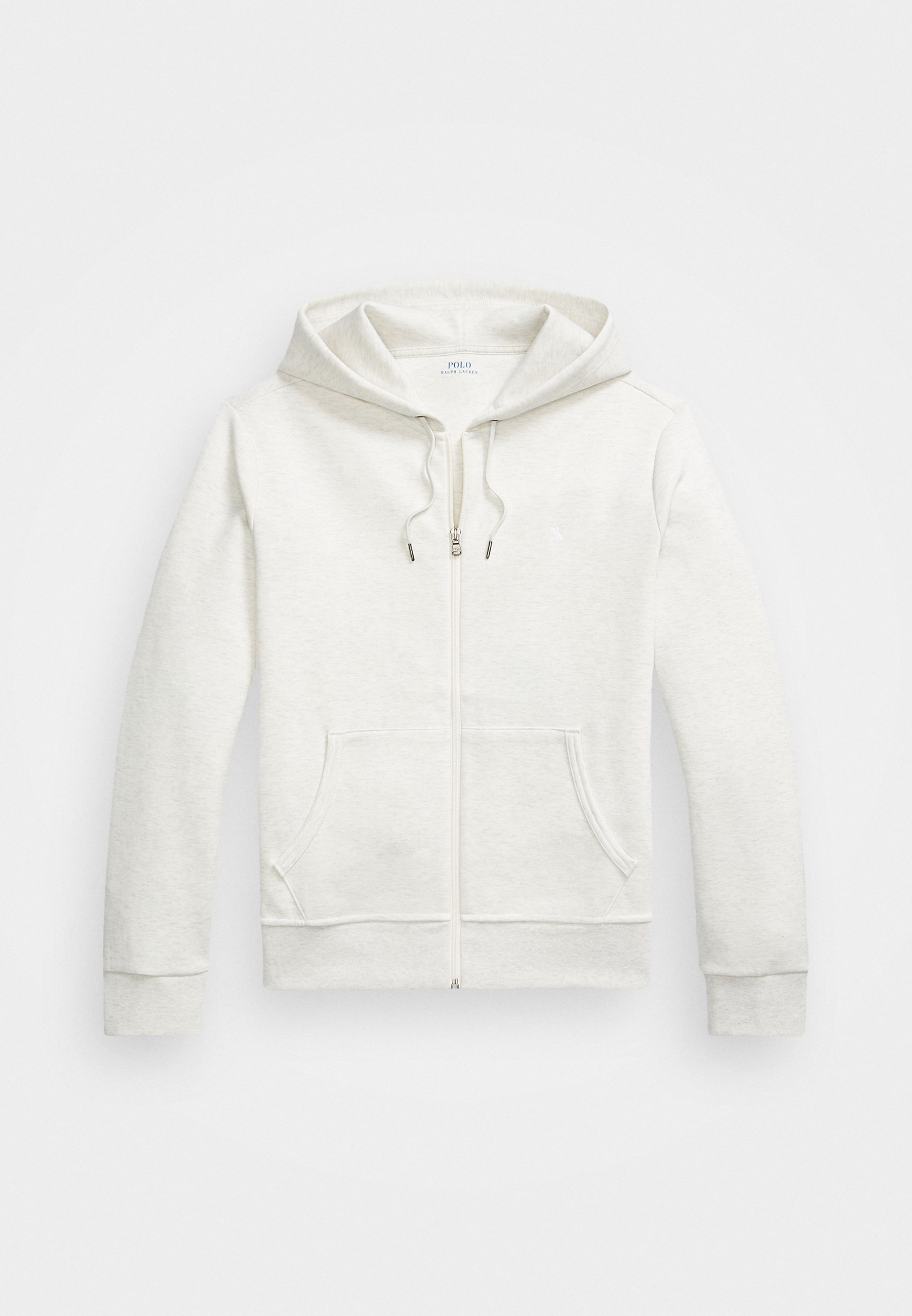 FULL ZIP HOODIE - Mikina na zip - black/white