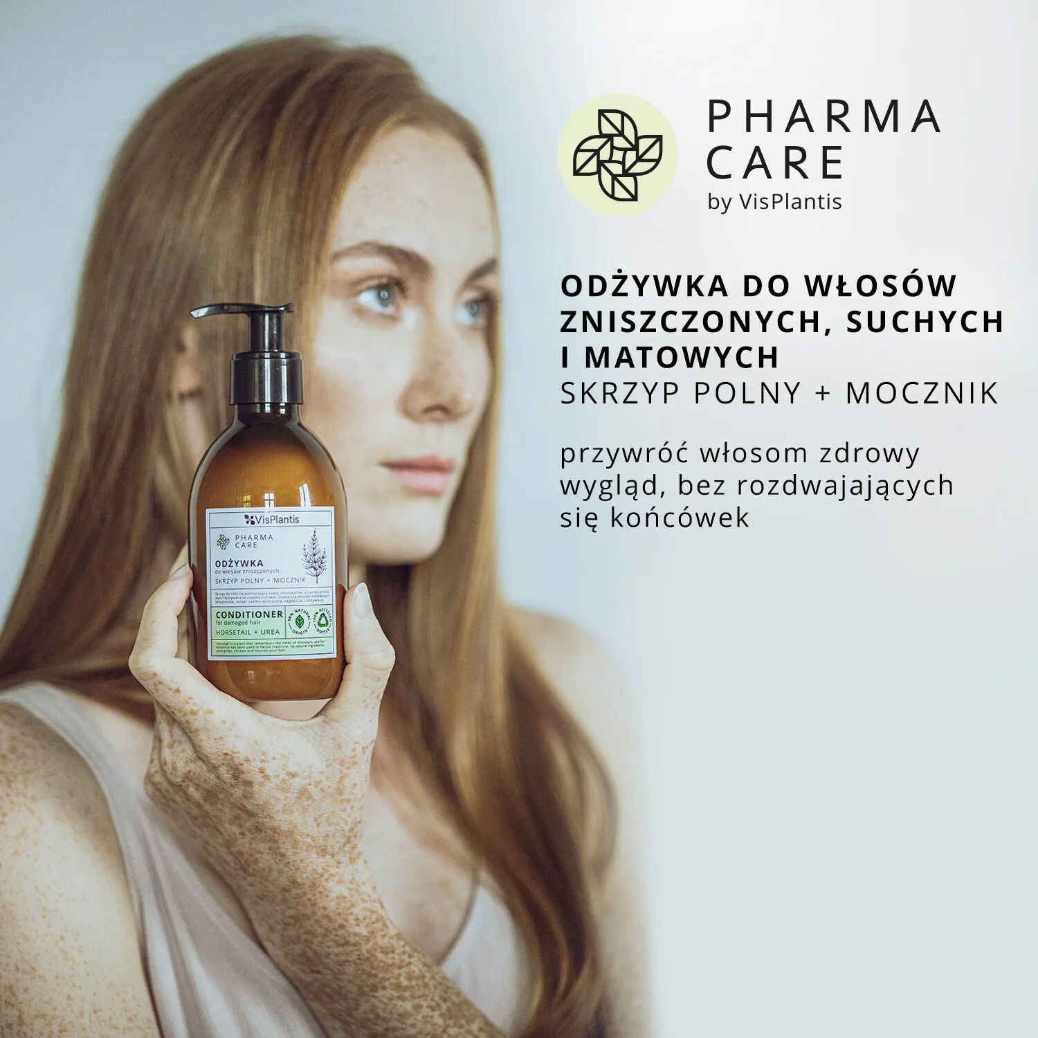 Vis Plantis PharmaCare Odżywka do włosów zniszczonych skrzyp polny+mocznik