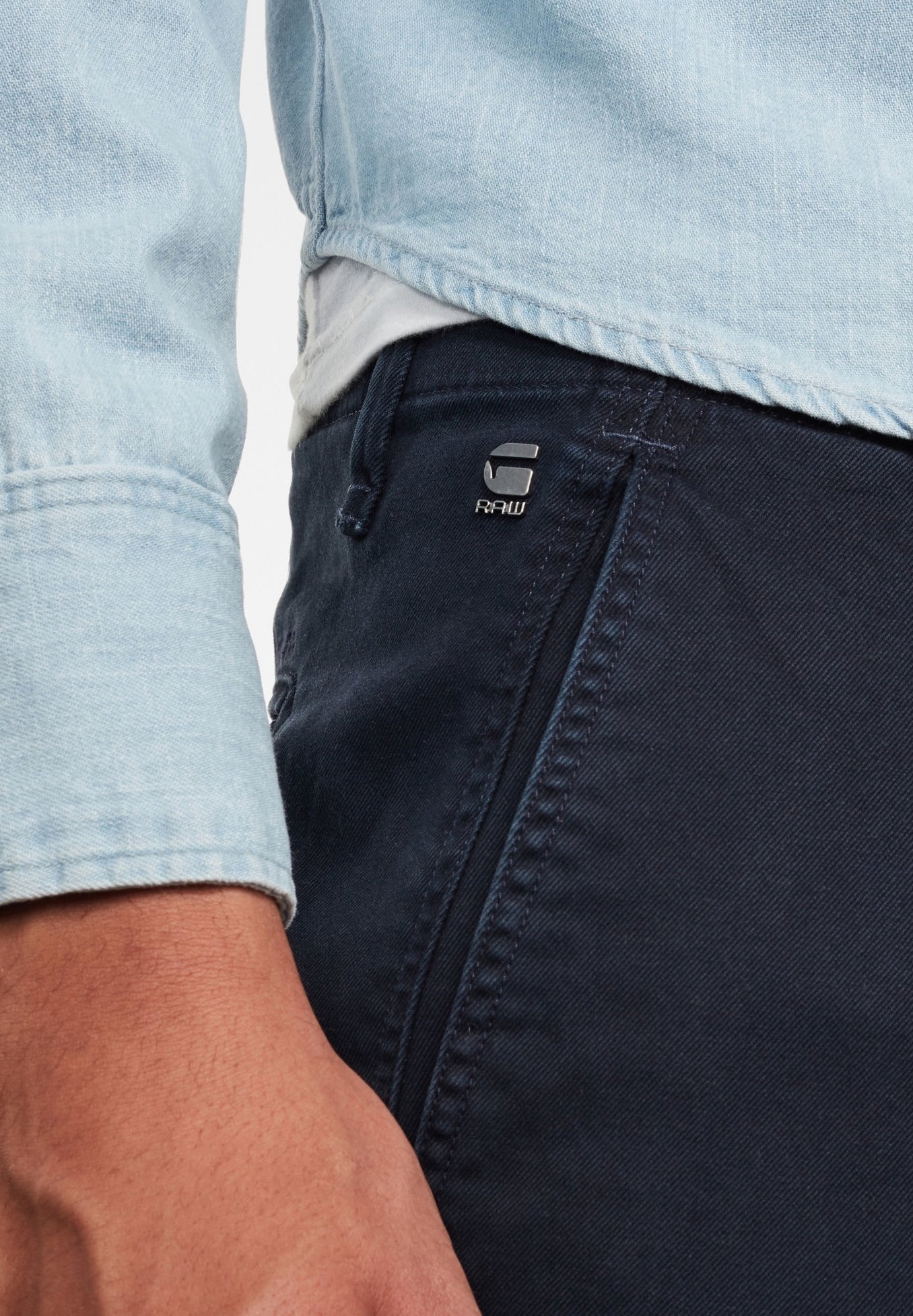 G-STAR Chinos - mørkeblå