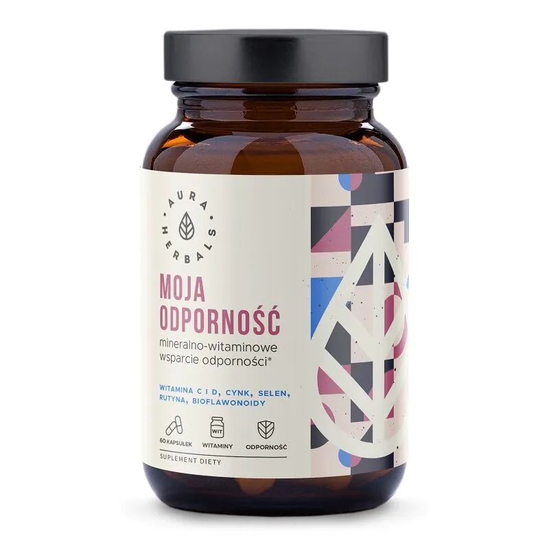 Aura Herbals Moja Odporność Minerały i Witaminy, Kapsułki