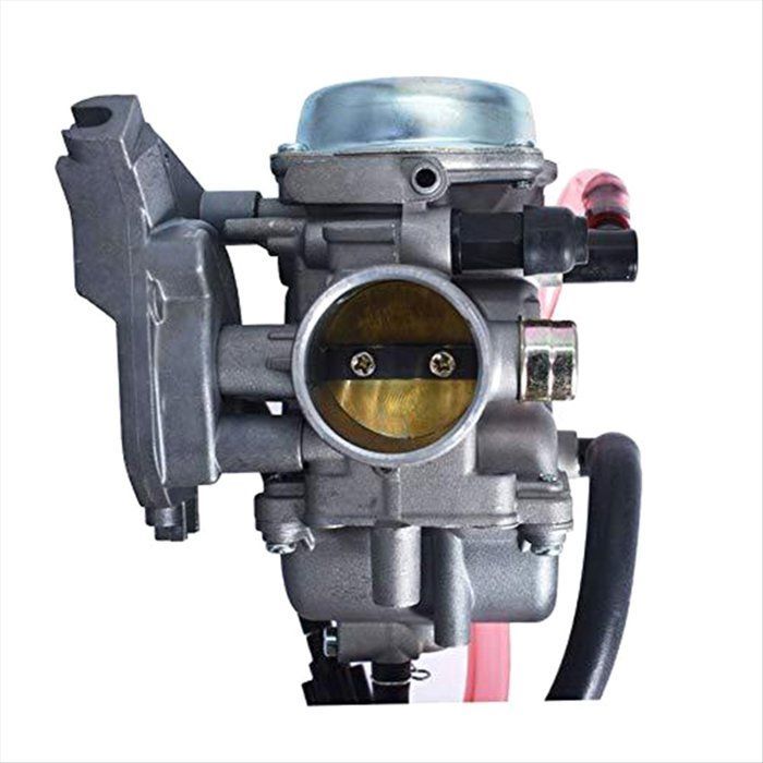 Carburador para quad ATV Kazuma 500cc 400, 1 carburador, color gris plateado.
