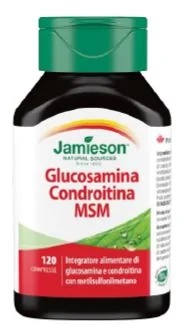 JAMIESON Glucosamin Chondroitinsulfat MSM 120 Tabletten Knochen und Knorpel