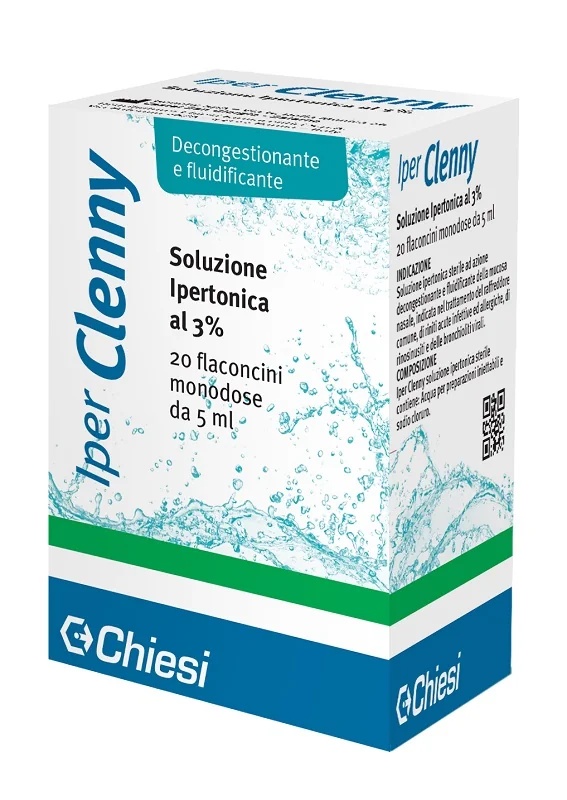 CLENNY Hyper Clenny 20 viales monodosis Solución salina hipertónica