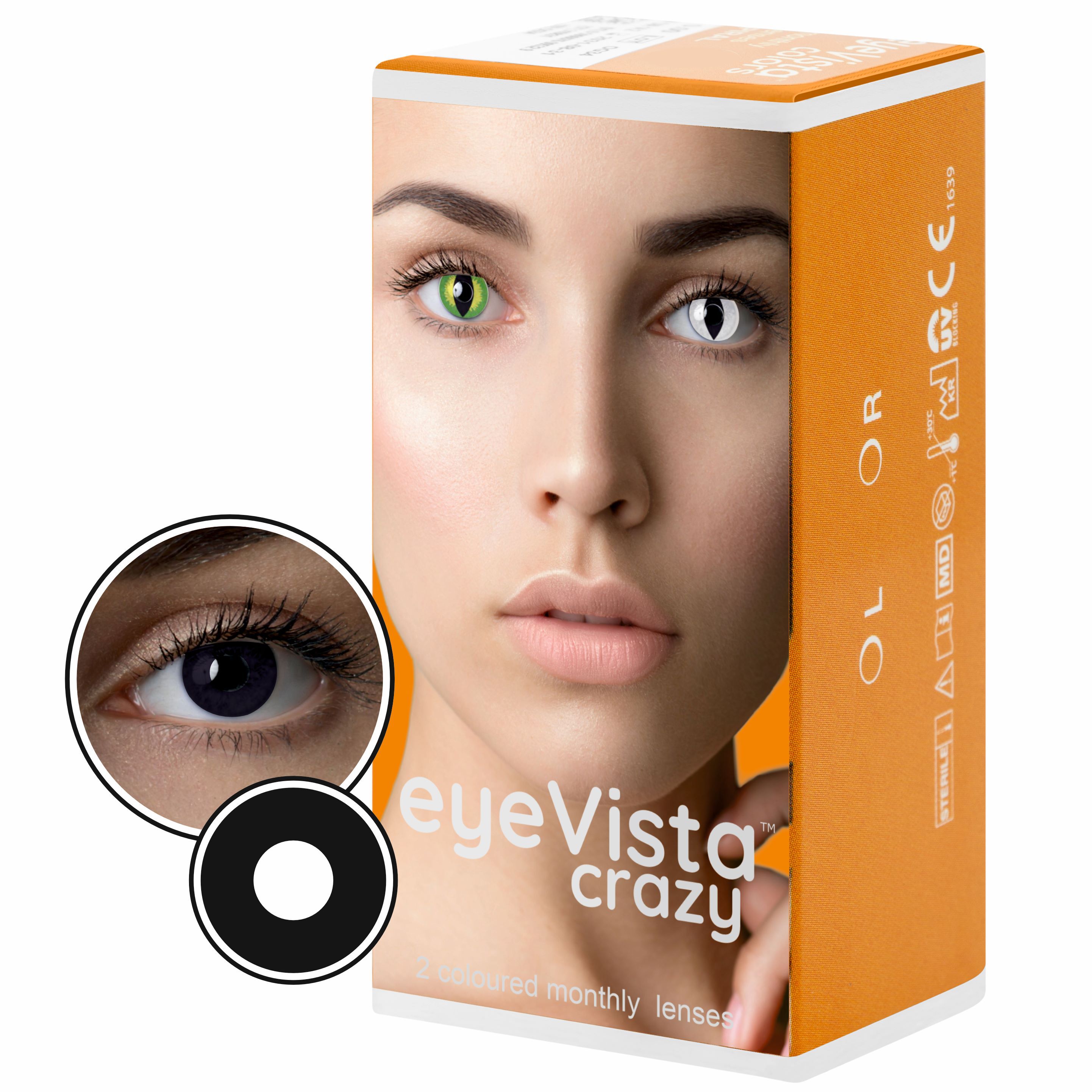 EyeVista Crazy Zombie Black