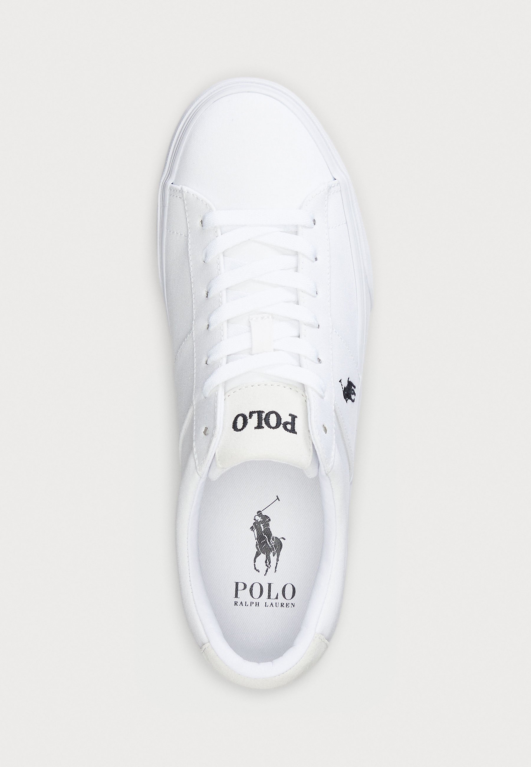 Polo Ralph Lauren SAYER CANVAS LOW TOP SNEAKER - Sneakers - wit