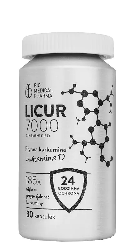Bio Medical Pharma Licur 7000 z Witaminą D Kapsułki