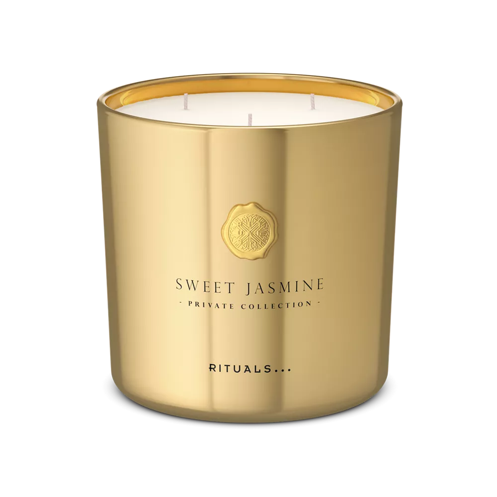 Vela aromática de jazmín dulce mediana de Private Collection, vela de lujo, 1000 g.