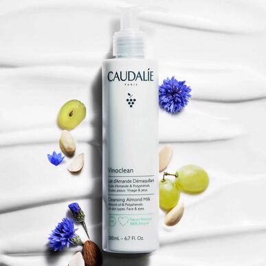 Caudalie Vinoclean Lait d Amande Démaquillant Migdolų pieno makiažo valiklis 200 ml 200 ml