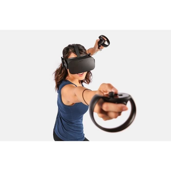 Oculus Rift VR-Gaming-Headset mit 2 Sensoren, 2 Controllern und Box