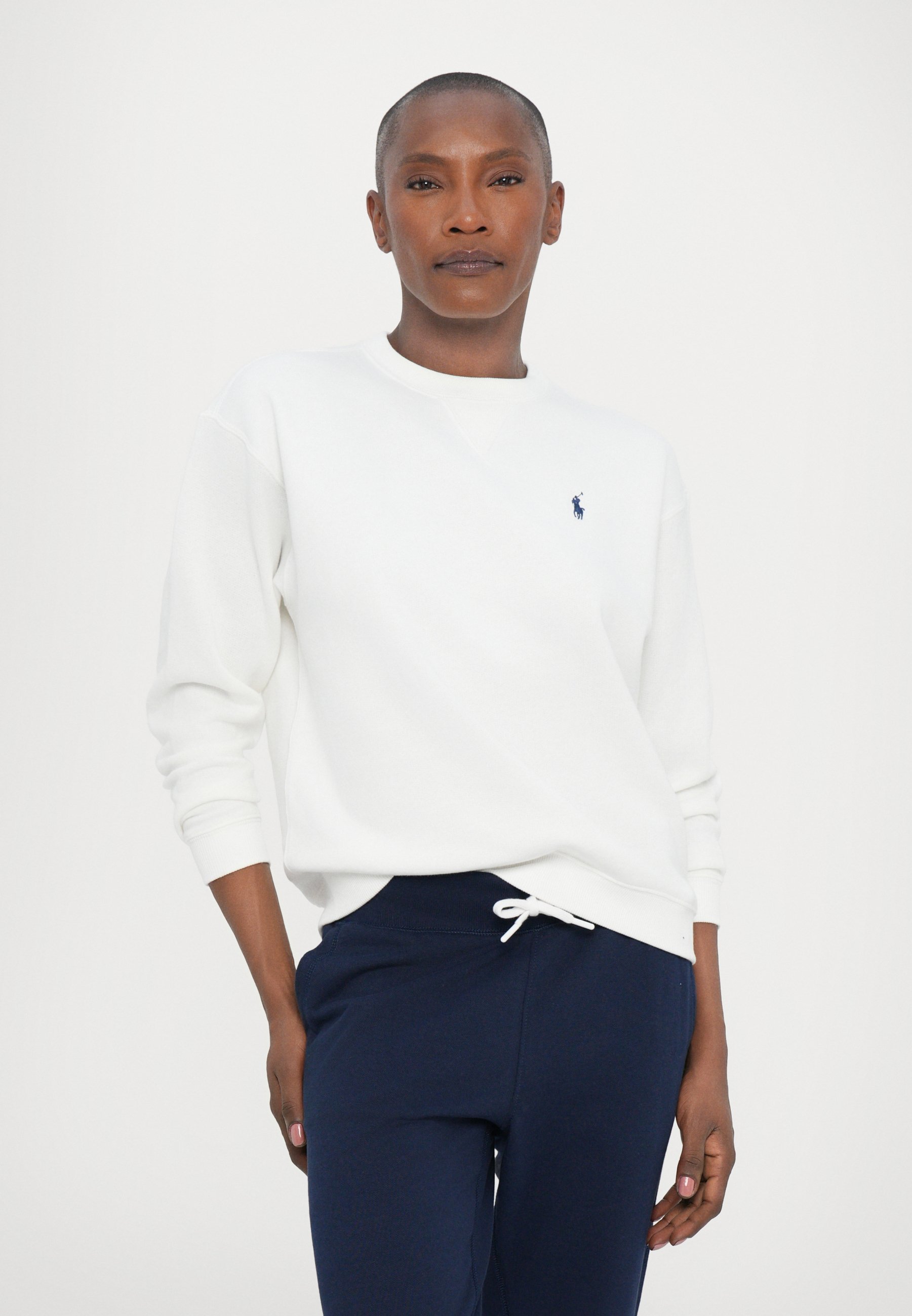 Polo Ralph Lauren CREWNECK - Hanorac - alb