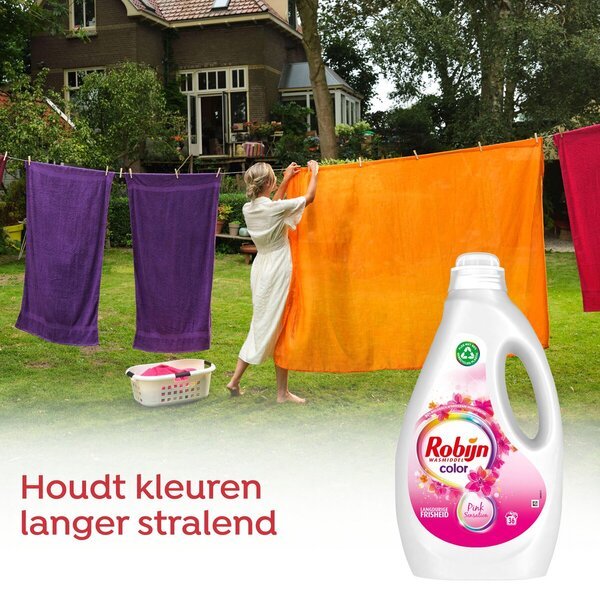 Robijn Color Pink Sensation tekući deterdžent<br>1800ml, 36 pranja