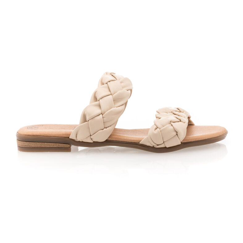 Beige Women's Mules/Clogs