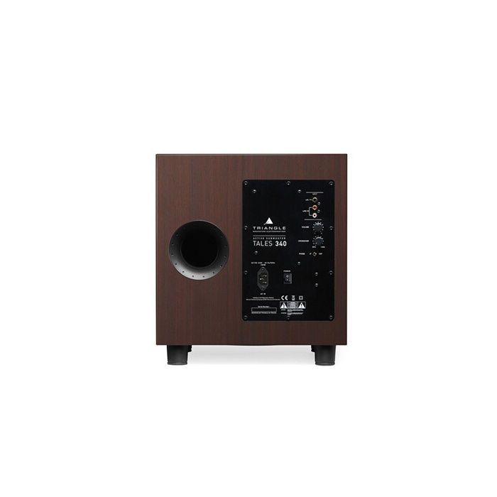 Subwoofer - Triangle - Tales 340 - Walnut - Main color: White