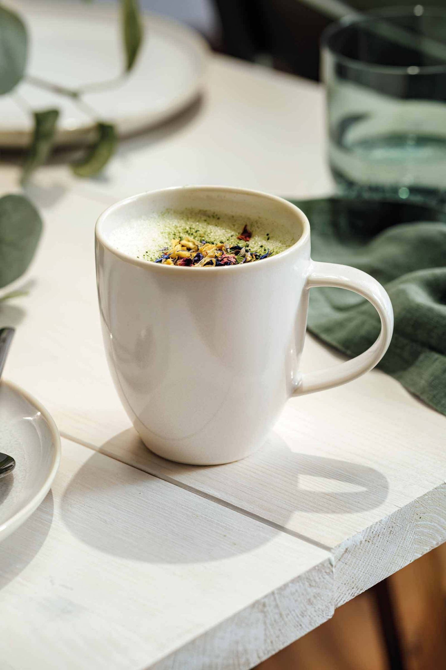 „Villeroy & Boch“ indų rinkinys, pusryčių rinkinys, 6 dalys, pagamintas iš medvilnės – 1 dalis