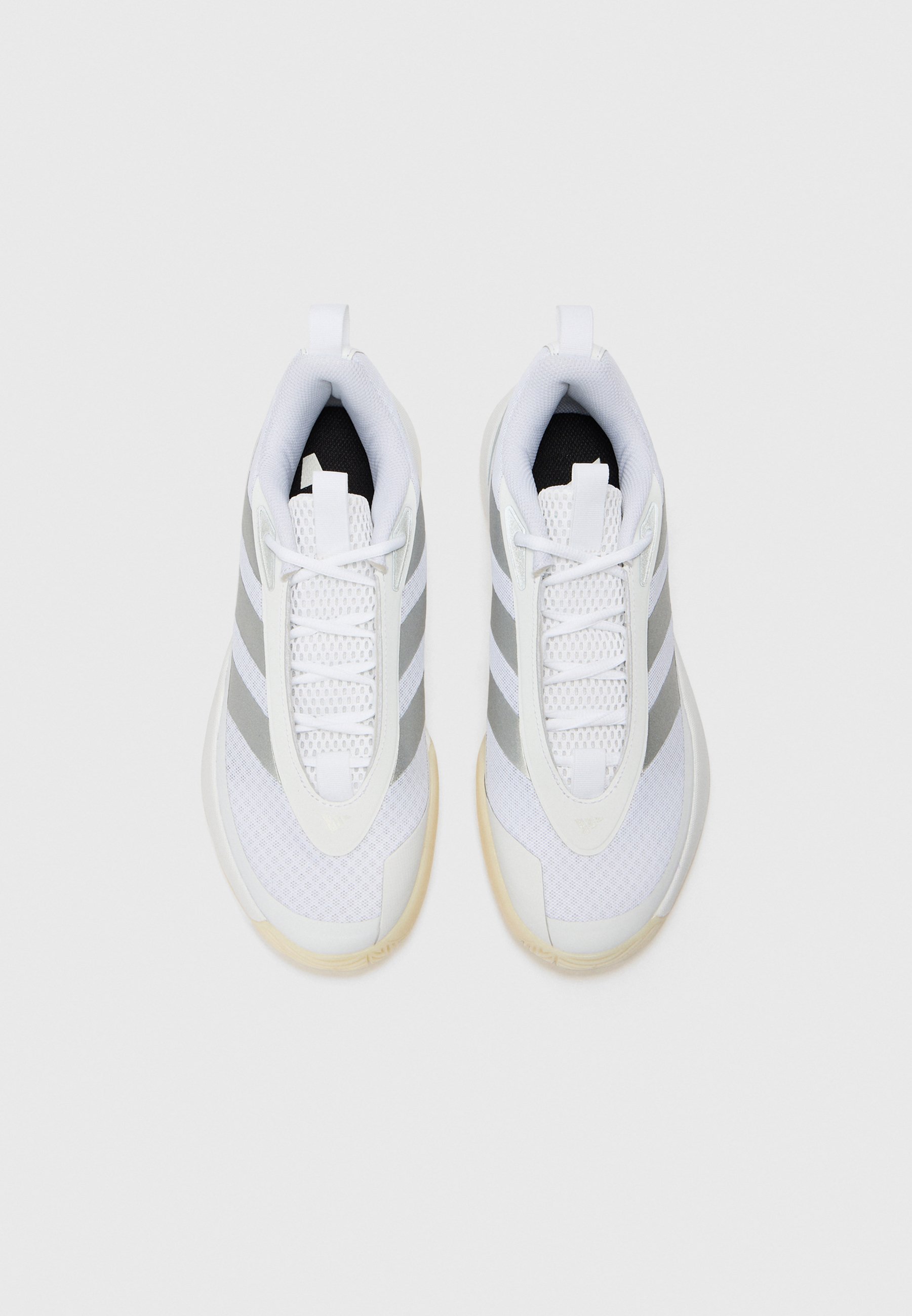 adidas Performance SUBZONE - Basketballschuhe - weiß/silberfarben