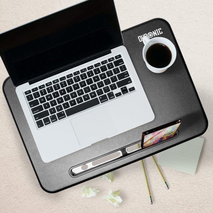 Duronic DM055 Monitor Stand for 40 x 28 cm Laptop/LCD/LED/TV Screen Riser, Height Adjustable from 4 to 15