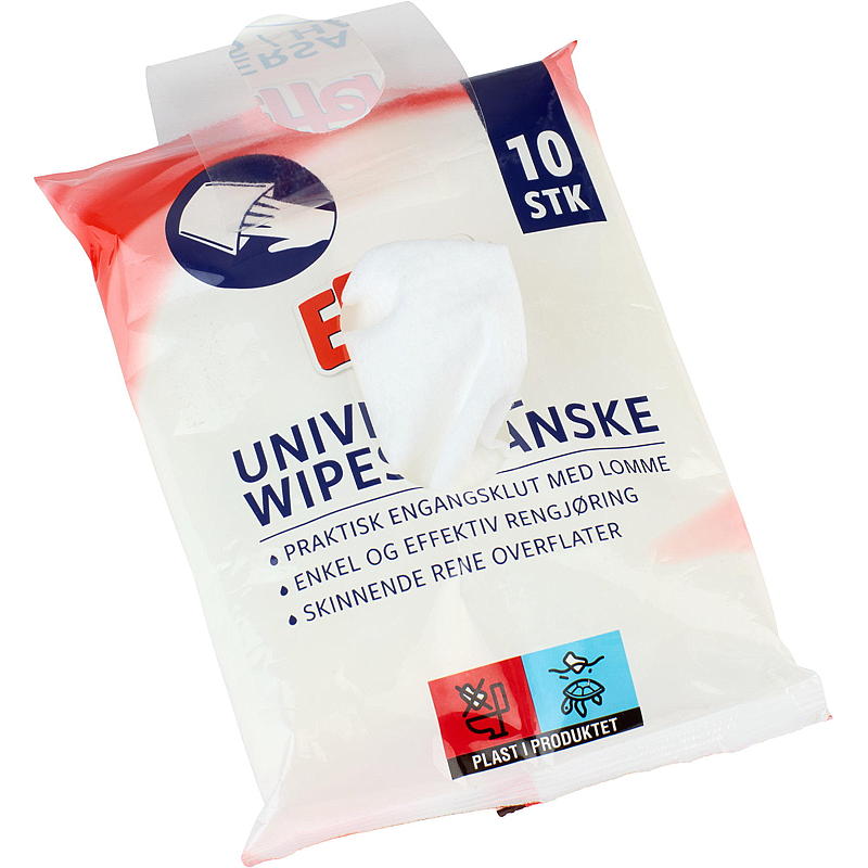 Effekt Engangsstofhandsker 10 stk., universal, Effekt