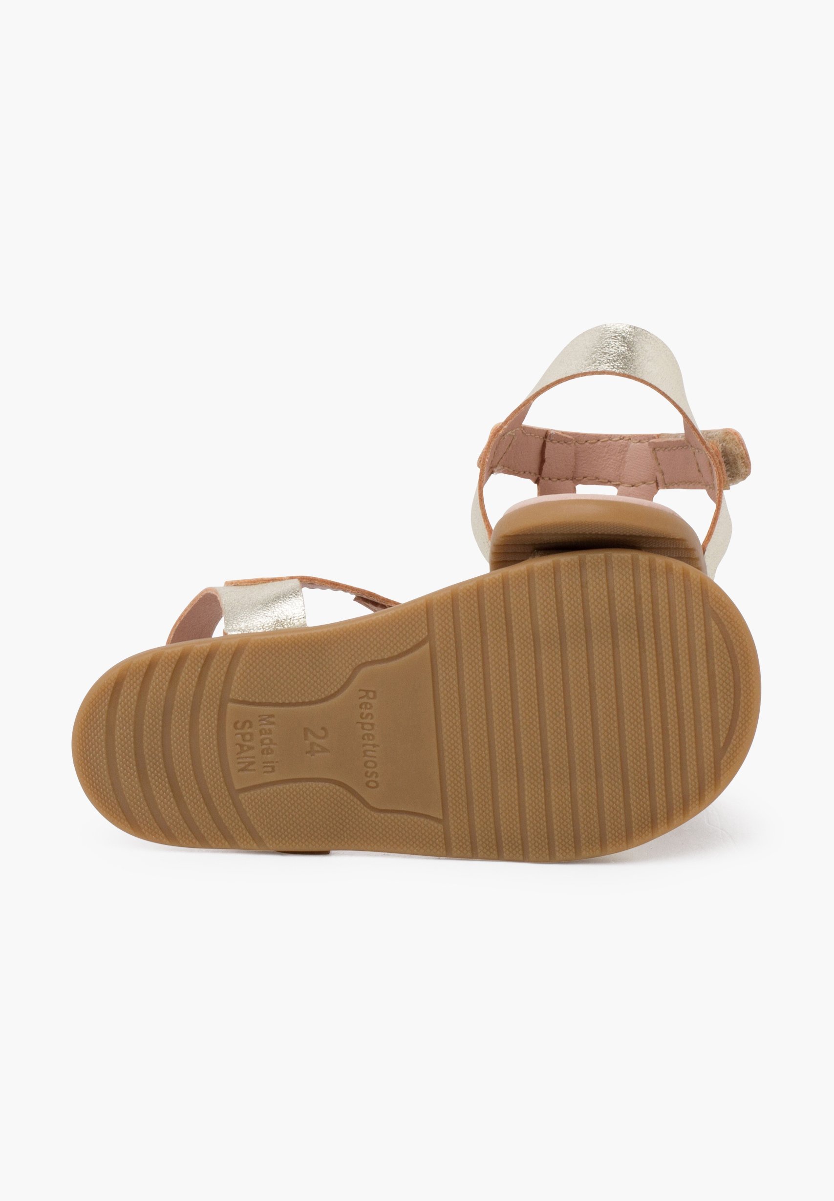 Pisamonas BAREFOOT TIRAS EMPEINE - Babyschoentjes - oro