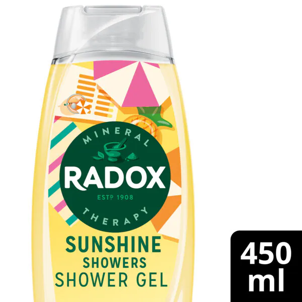 „Radox Special Edition Sunshine Showers“ dušo želė, 450 ml