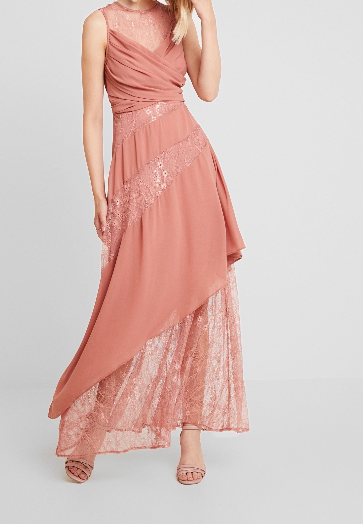 Robe de cocktail/robe de soirée Forever Unique - rose clair