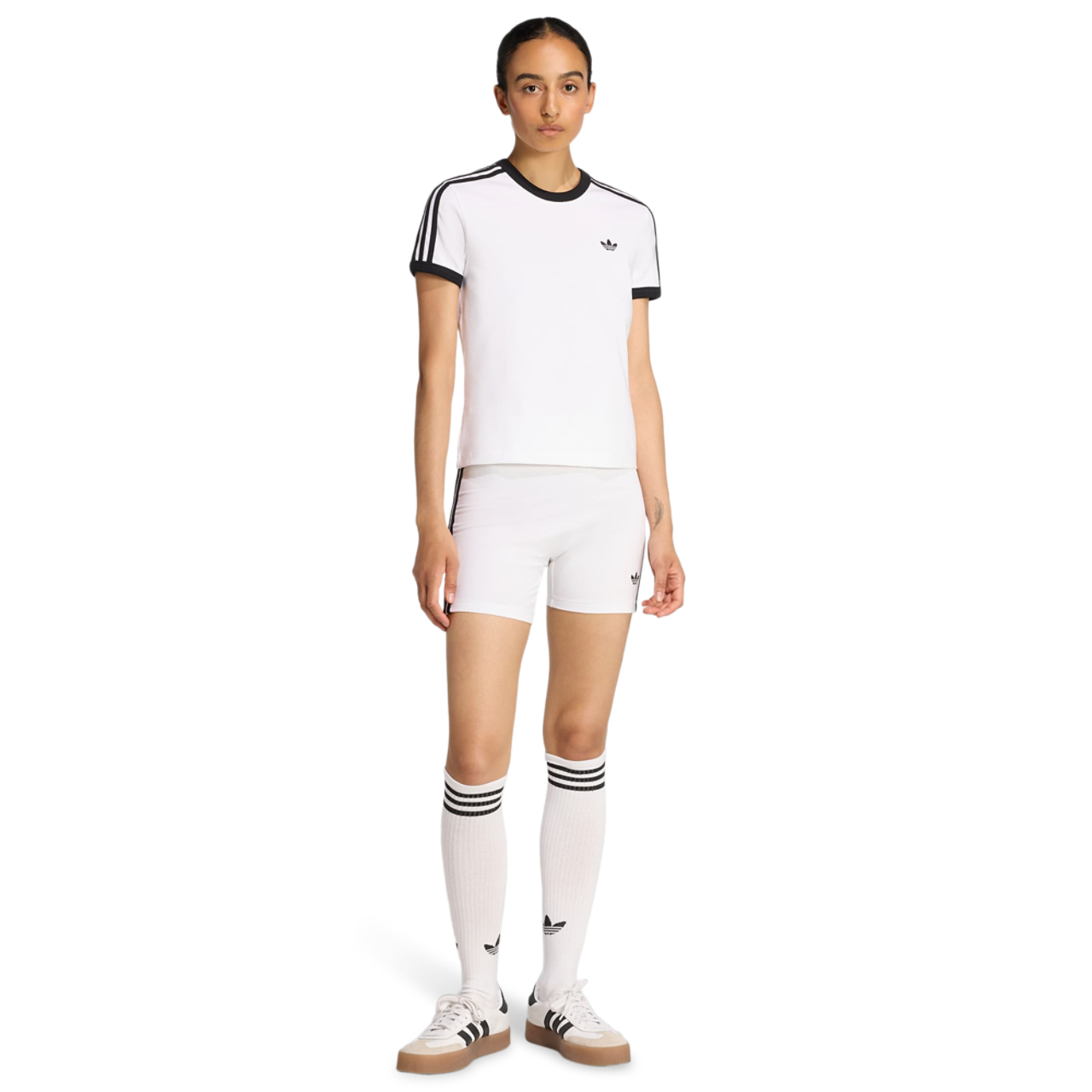 adidas 3 Stripes Slim T-shirt