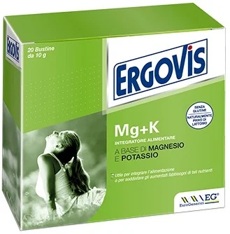 ERGOVIS Ergovis Mg+K 20 zakjes 10 g