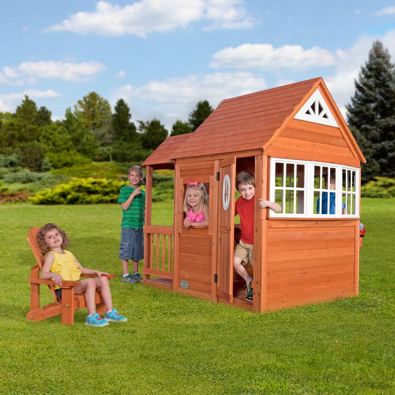 Deluxe Cedar Mansionin leikkimökki