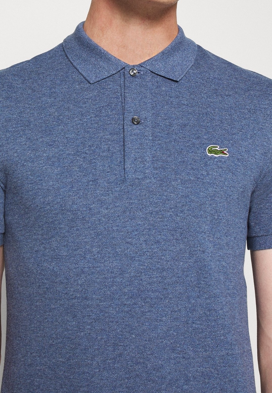 Polo Lacoste - blu screziato