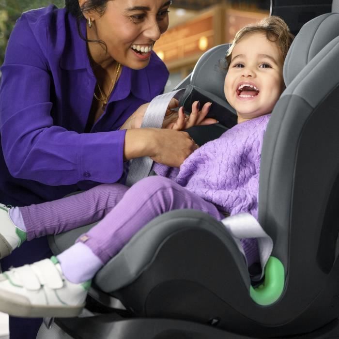 Silla de coche MAXI COSI Titan S i-Size, ISOFIX, de 15 meses a 12 años, 76-150 cm, protección G-CELL, arnés de seguridad de 5 puntos, color negro.
