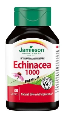 JAMIESON Jamieson Echinacea 1000 30 natuurlijke capsules Effecten op de afweer van het lichaam