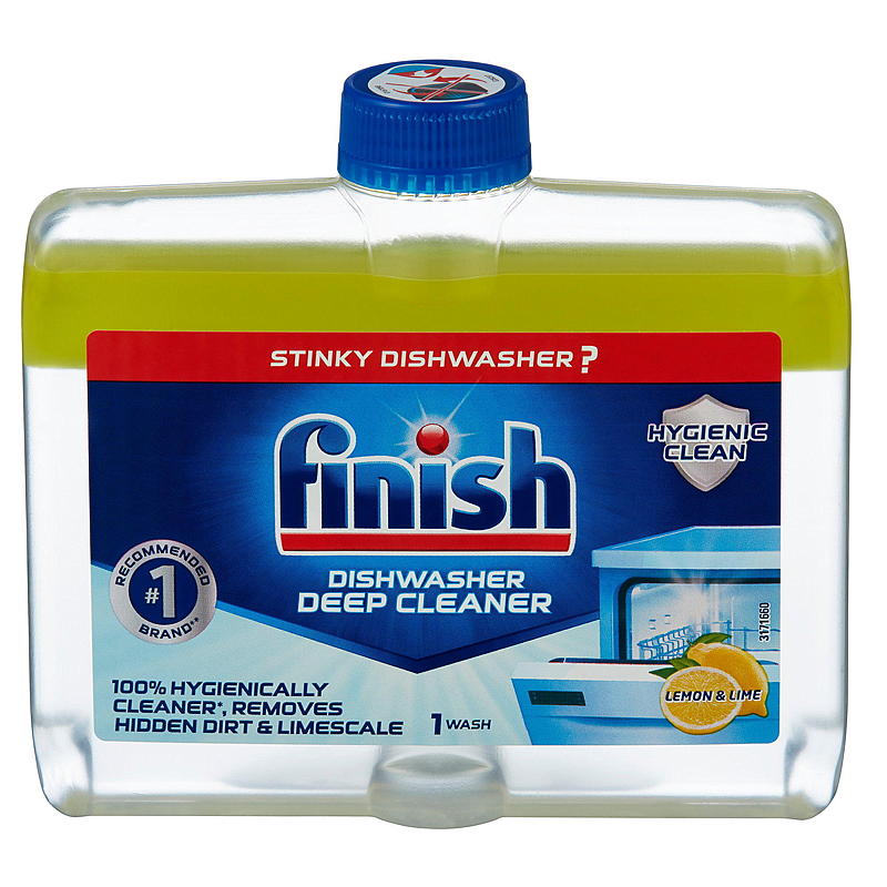 Finish Detergente per macchine, confezione da 2 flaconi da 250 ml, profumo di limone