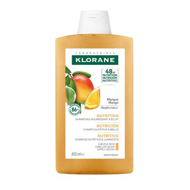 Klorane Mango Nourishing Shampoo Ravitseva Mangoshampoo Kuiville Hiuksille