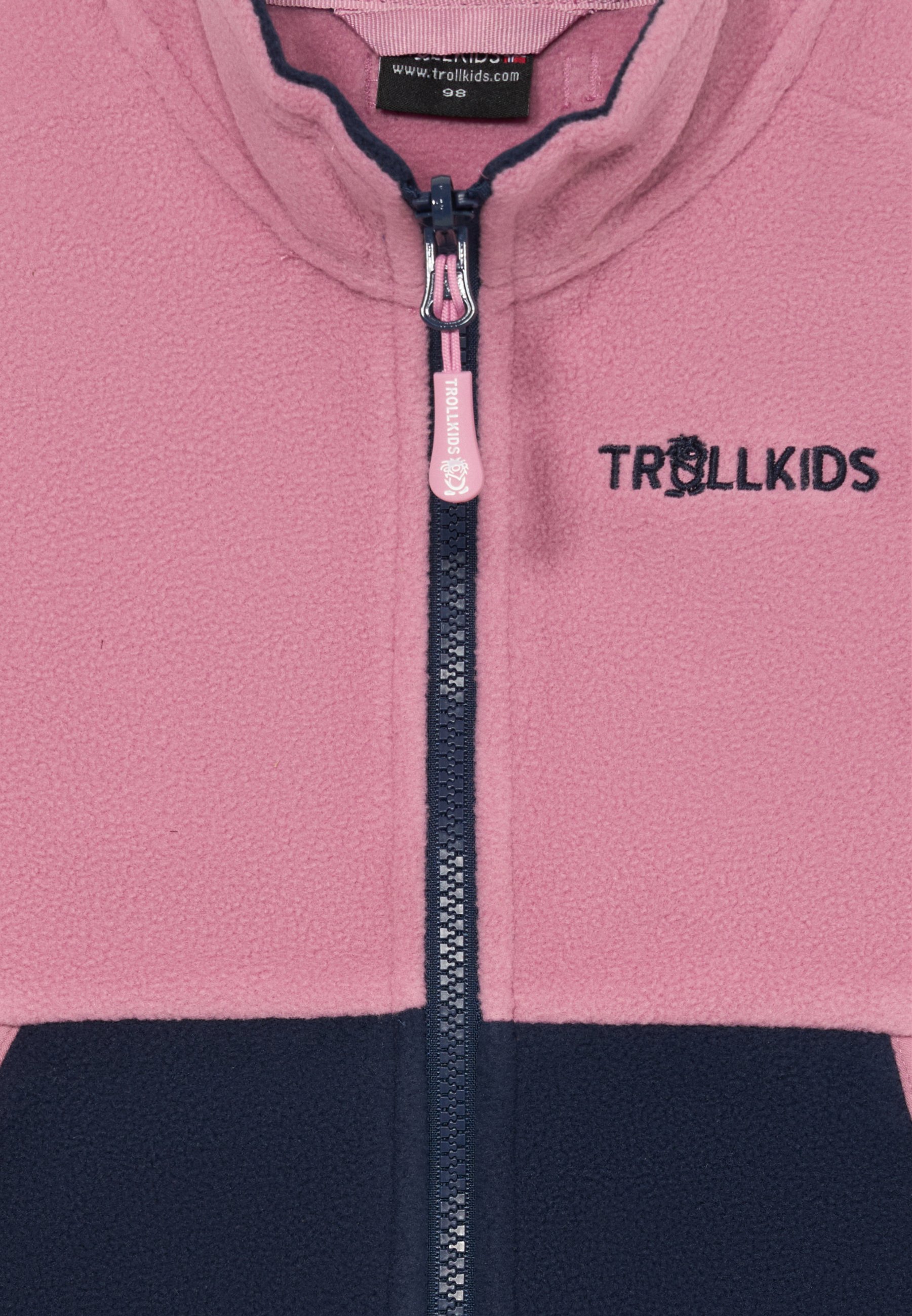 TROLLKIDS KIDS KJERAG UNISEX - Gilet - malva/blu scuro