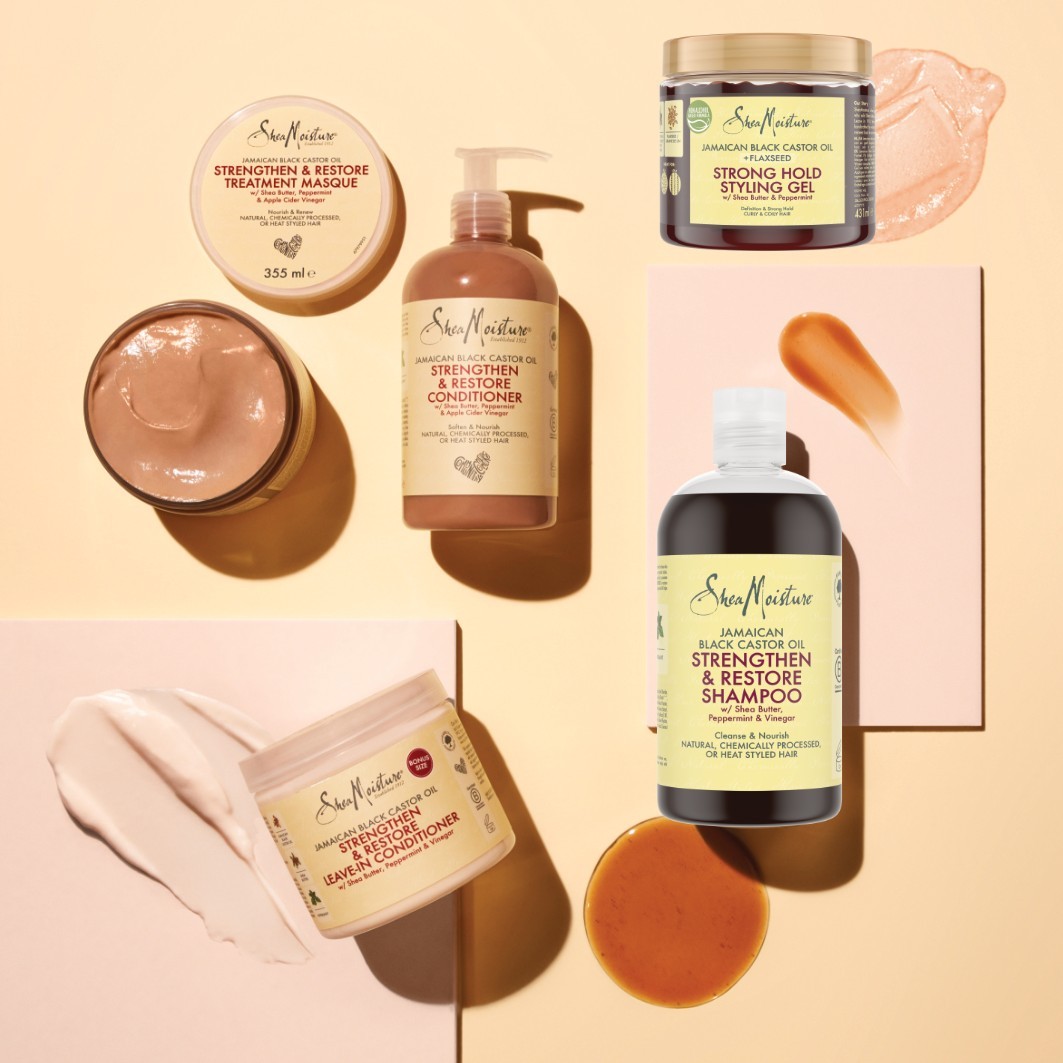 Shea Moisture Gel coiffant tenue forte