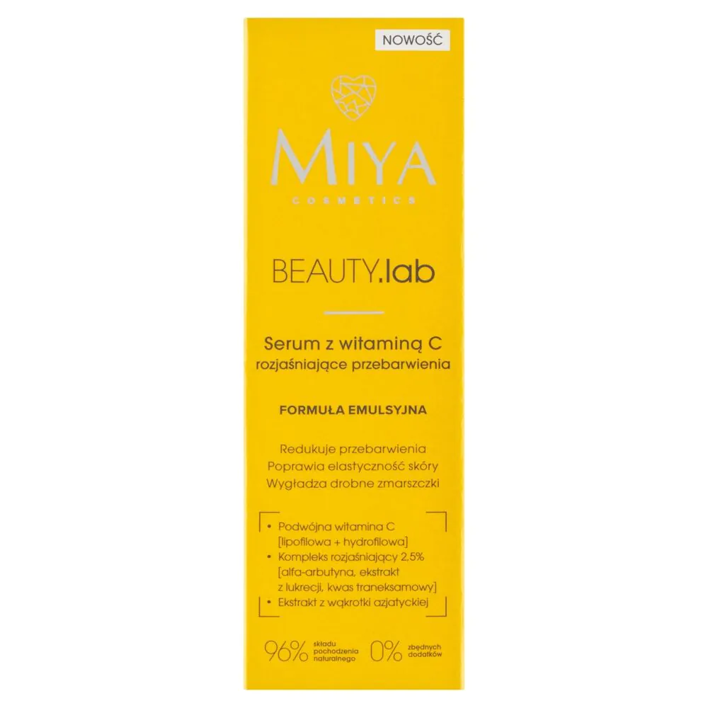 Miya BEAUTY.lab Wit.C -Serum z witaminą C rozjaśniające przebarwienia 30ml
