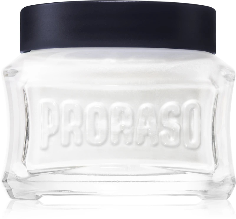 „Proraso“ apsauginis kremas prieš skutimąsi kietiems šeriams