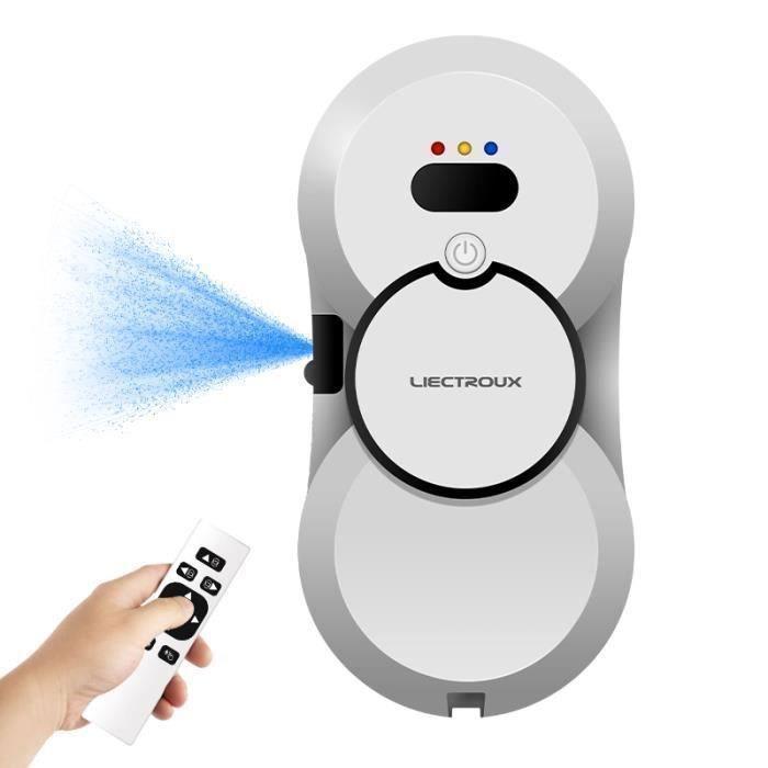 LIECTROUX HCR-10 Robot lavavetri bianco - 2800 Pa - Serbatoio da 30 ml - Pulizia auto - Robot lavavetri intelligente autonomo