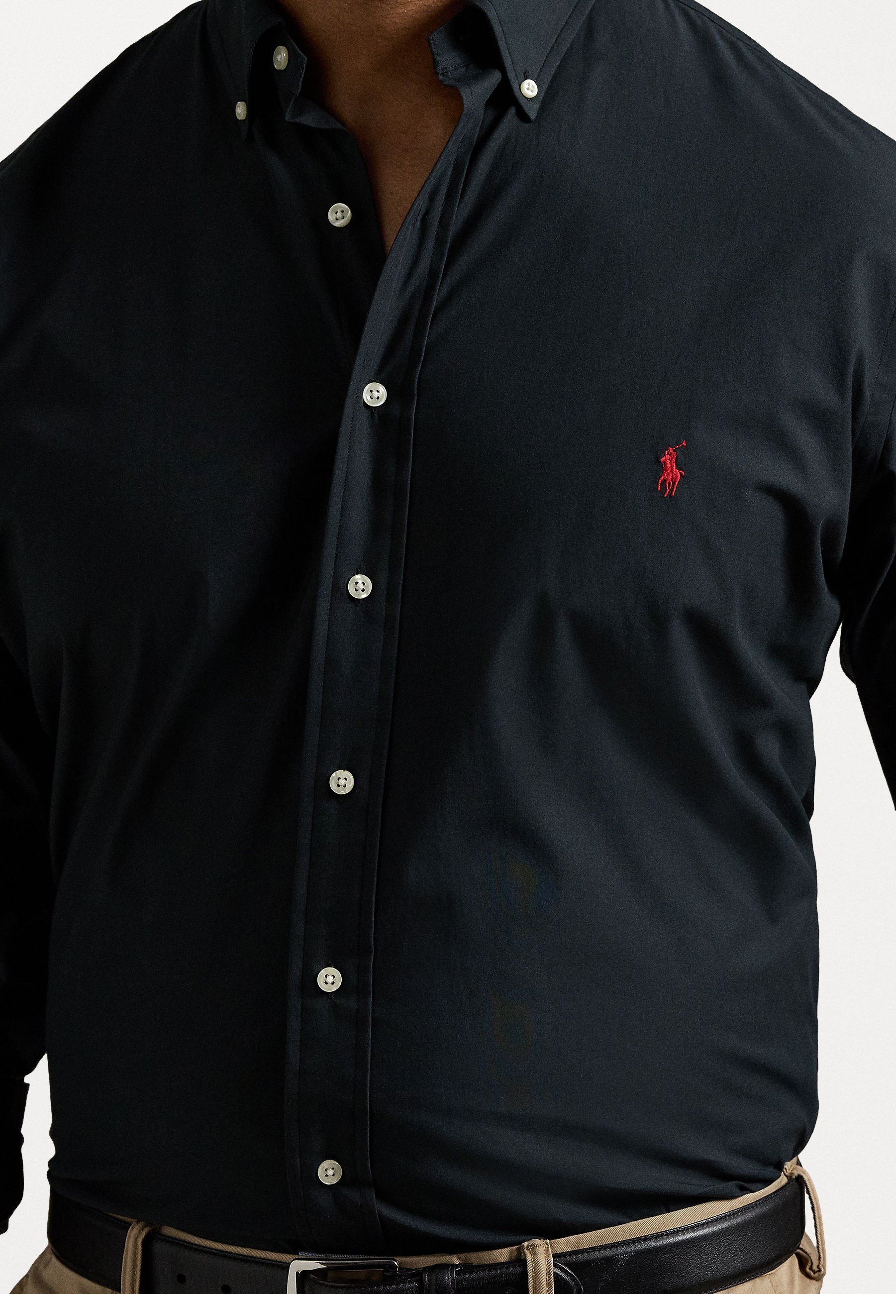Polo Ralph Lauren Big & Tall STRETCH POPLIN SHIRT - Shirt - zwart