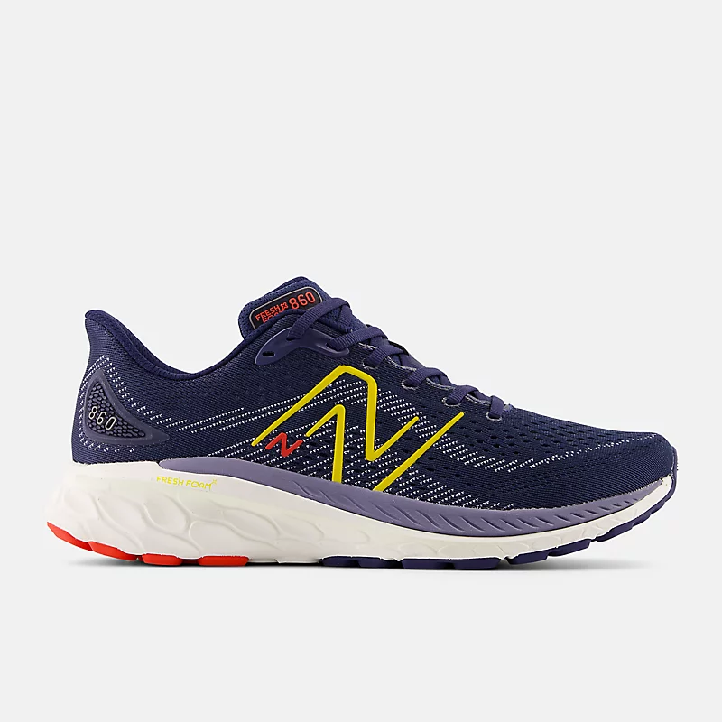 Męska pianka Fresh Foam X 860v13 - NB Navy z imbirem, cytryną i płomieniem Neo Flame