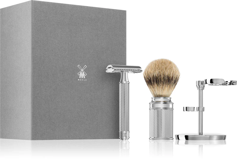 Mühle TRADITIONAL Set Chrome scheerset