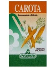 Specchiasol Suplemento alimentar com sabor de casca de cenoura 75 cápsulas