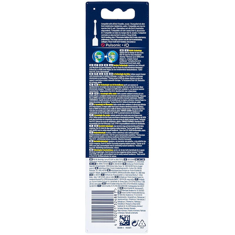 Oral-B Oral-B børstehoveder med 4 stk., tandtrådsfunktion