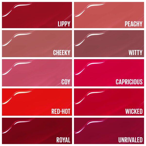 Maybelline New York SuperStay Vinyl Ink 25 Red-Hot Lipstick<br>4,2ml