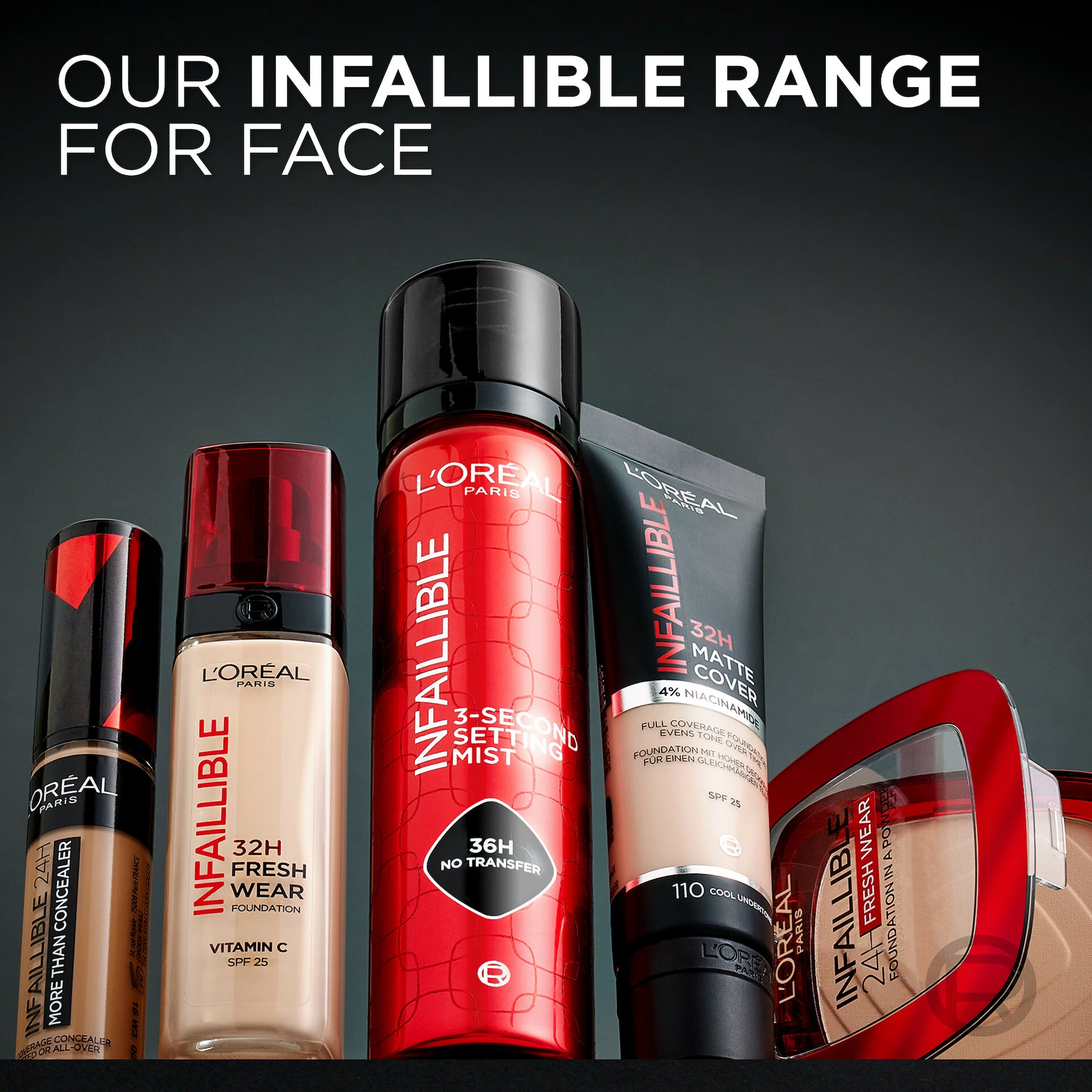 Infallible 3 másodperces fixáló spray 75 ml - L'Oréal Paris
